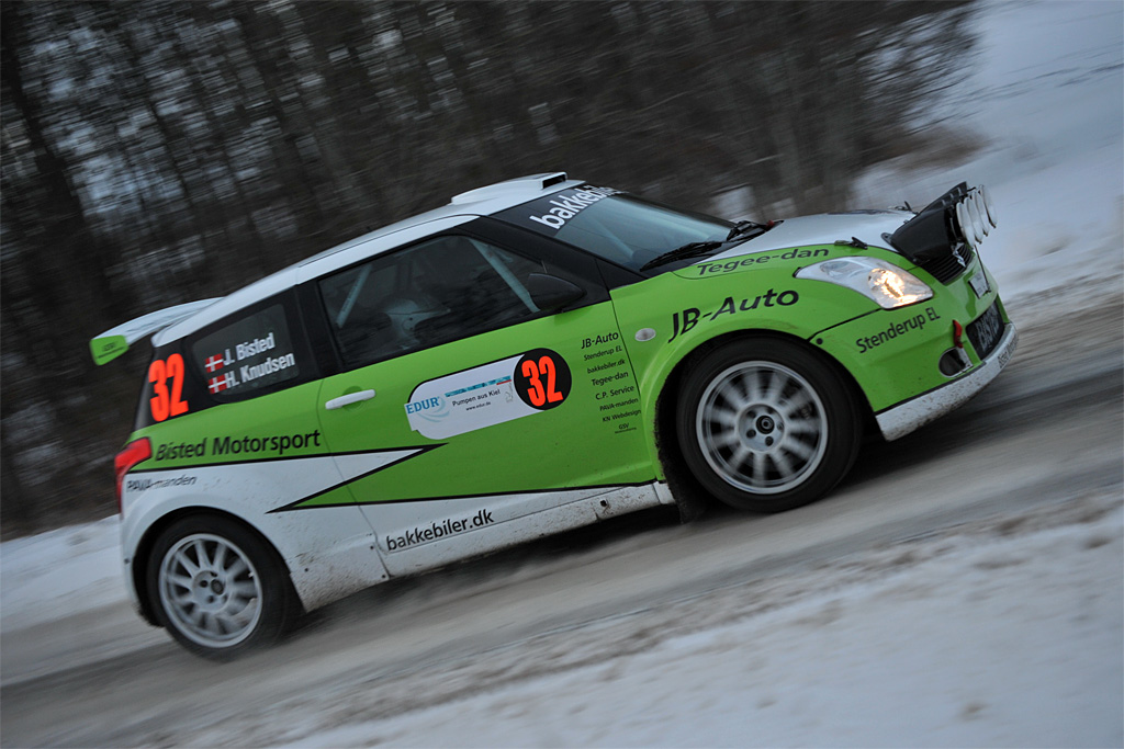 Jesper Bisted og Heidi Knudsen klarede sig igennem ADAC Wikinger Rallye med en klassesejr